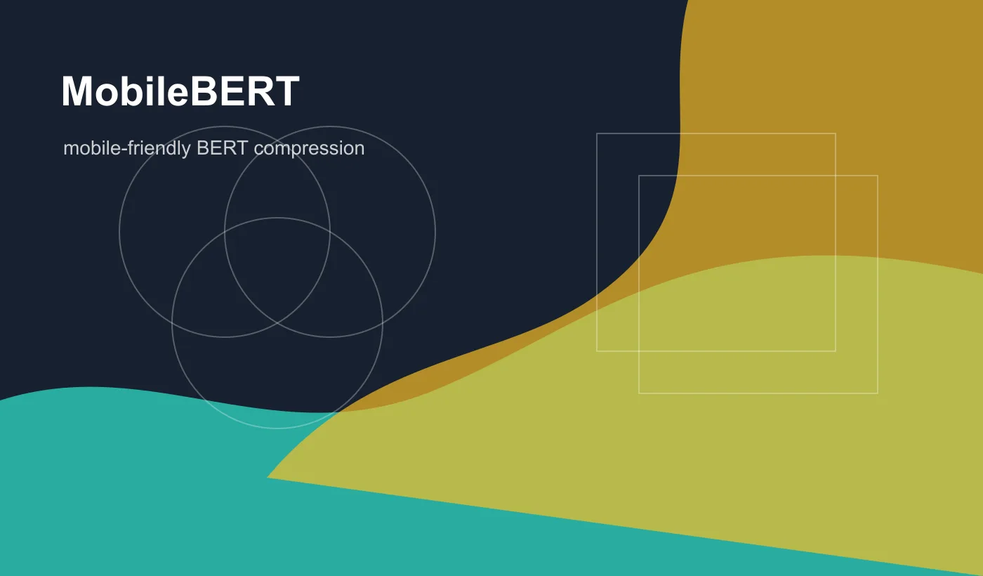 MobileBERT: Compact BERT for Resource-Limited Devices