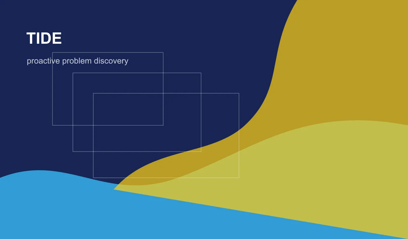 TIDE: Proactive Multi-Problem Discovery with Templates